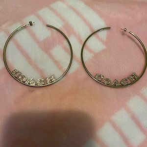XL COACH EARRINGS